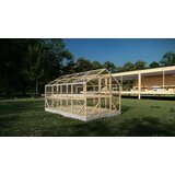  Drveni plastenik CASA L 2.6m x 4m, polykarbonat 4mm | shoptok.hr