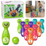  Kuglanje s nasmijanim licima - edukativna igra za djecu, vještine i sportovi, 10 komada. | shoptok.hr