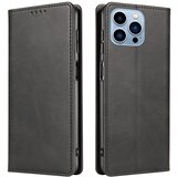 INORCO Za iPhone 14 Pro Max Dustproof Phone Cover Denarnica, magnetno usnjeno stojalo, etui za telefon s telečjo teksturo, (22037084) Cene