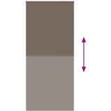 Rolo zavjesa za zamračivanje 84,4 x 230 cm Širina tkanine 80 cm boje kave | shoptok.hr