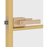 Sobna Notranja vrata ozka zlata 102,5x201,5cm kaljeno steklo aluminij, (20983407) | Shoptok.si