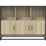  Komoda sonoma hrast 100x35x76 cm izrađeno drvo | shoptok.hr