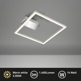 BRILONER 3780-014-LED Stropna svetiljka FRAME LED/14W/230V 26,5x25 cm mat hrom | Eponuda.com