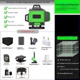 SupplySwap Laser nivo, samonivelirni, 360 horizontalno in vertikalno, Zelená 16 Linija, (5000236934) | Shoptok.si