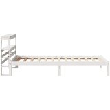  Okvir kreveta bez madraca bijeli 75 x 190 cm masivna borovina | shoptok.hr
