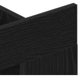 TV ormar Zidne Crni hrast 152 x 22 x 113 cm Konstruirano drvo | Eponuda.ba