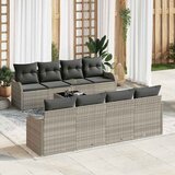  Sjedeća garnitura za vrt Svijetlo siva 55 x 55 x 37 cm | shoptok.hr