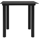  5-dijelni vrtni blagovaonski set od PVC ratana crni | shoptok.hr