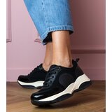 Gemre Black women's sports sneakers Wener | Shoptok.si