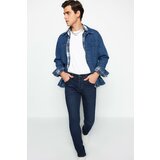 Trendyol Men's Navy Blue Slim Fit Jeans Jeans Trousers Cene