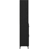  Highboard Crni hrast 69,5 x 34 x 180 cm Konstruirano drvo | shoptok.hr
