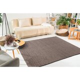 Kayoom RAVNO TKANA PREPROGA Robbie 125 Braun 200/290 cm tkano rjava | Shoptok.si