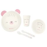  Set posuđa 4 dela Bear with Me Pink KKB40134 Cene