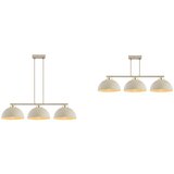  Brilagi - Visilica na sajli 3xE27/60W/230V bež/zlatna | Eponuda.com