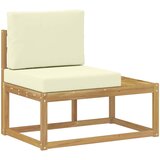  Set vanjskih sofa 4 Komad Bijela i krem Poliester | Shoptok.si