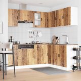 vidaXL 11-dijelni set kuhinjskih ormarića Porto konstruiranog drva | shoptok.hr