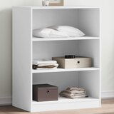 Furnova Garderobna omara bela 77x48x102 cm iverna plošča, (21930421) | Shoptok.si