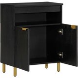 Maison Chic Komoda - Predalnik črn 60x33x75 cm inženirski les, (21716296) Cene