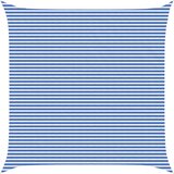  Jedrilica za sunčevu sjenu Plava i bijela 7 x 7 m HDPE | shoptok.hr