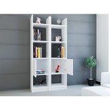 Woody Fashion Bookshelf Esby 102, 66,2x150x29,5 cm, Bijela | Eponuda.ba