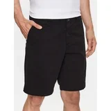 Emporio Armani Underwear Kratke hlače iz tkanine 211824 3R471 00020 Črna Regular Fit