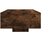  Stolić za kavu s LED svjetlima boja dimljenog hrasta 85x55x31cm | shoptok.hr