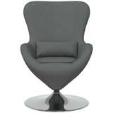  Jajolika fotelja Tamno siva 63 x 73 x 90 cm tkanina | shoptok.hr