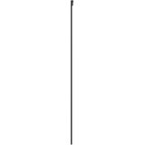  Klizna vrata 76 x 205 cm Kaljeno Staklo i Aluminij - 76 x 205 cm 2 horizontalne šipke (tamno prozirno staklo) | shoptok.hr