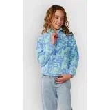 Pacific Dreams 1/4 Kids Fleece Half-Zip Swea ocean