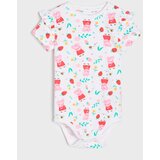 Sinsay Pamučni body s ukrasnim volanima 2 pack Peppa Pig | shoptok.hr