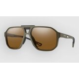 Smith Truss Matte Olive Oil Sunglasses chromapop polarized brown Cene