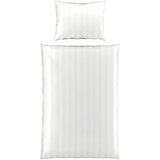 Dieter Knoll POSTELJNINA 140/200 cm saten bela | Shoptok.si