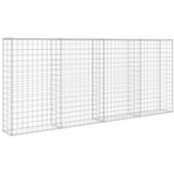  Gabionski zid s poklopcima od pocinčanog čelika 200 x 20 x 85 cm | shoptok.hr