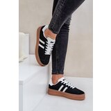 FB3 Women's Platform Sneakers Black Egelia | Shoptok.si
