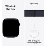 Apple Watch Serija 10 GPS 46 mm Crna MWWR3QF/A aluminijeva škatla crna zanka športna | Shoptok.si