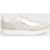 Calvin Klein Jeans Nizke superge - Bela | Shoptok.si