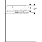Geberit Variform nadgradni umivaonik okrugli 45cm 500.769.01.2 | Eponuda.com