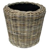 Van der Leeden Drypot Košara za rastline (Ø x V: 42 x 44 cm, Ratan, Siva) Cene