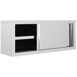  Zidni ormarić s kliznim vratima 120x40x50 cm čelični | shoptok.hr