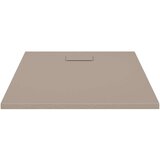 vidaXL Kad za tuš SMC rjava 100x80 cm | Shoptok.si