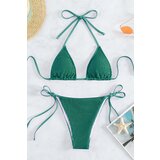 Beloved Dvodelne kopalke INDIA smaragdne | Shoptok.si