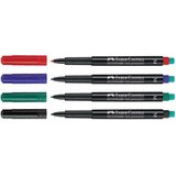  PERMANENTNI MARKER 1,0MM MULTIMARK FABER CASTELL 152504/4BARVE Slike