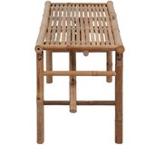  Sklopiva vrtna klupa s jastukom 118 cm od bambusa | shoptok.hr