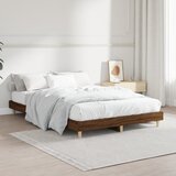  Okvir kreveta bez madraca smeđa boja hrasta 120 x 190 cm drveni | shoptok.hr