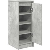 vidaXL Omarica za čevlje betonsko siva 29,5x34x76 cm inženirski les | Shoptok.si