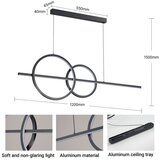 Brilagi LED prigušiva luster na sajli SIGNATURE LED/53W/230V 120 cm crna + daljinski upravljač | Eponuda.com