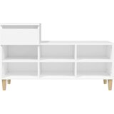 Ormarić Omarica za čevlje bela 102x36x60 cm inženirski les, (20594980) | Shoptok.si