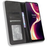 INORCO Preklopna torbica za telefon Boost Mobile Celero 5G+, retro PU usnjena prevleka, stojalo, denarnica, (22036386) | Shoptok.si