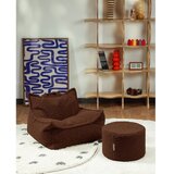 Wigiwama Tamno smeđa vreća za bebe od bouclé tkanine Warm Hazel – | shoptok.hr
