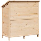  Vrtna Šupa Prirodna 106,5 x 56 x 113,5 cm Konstruirano drvo | shoptok.hr